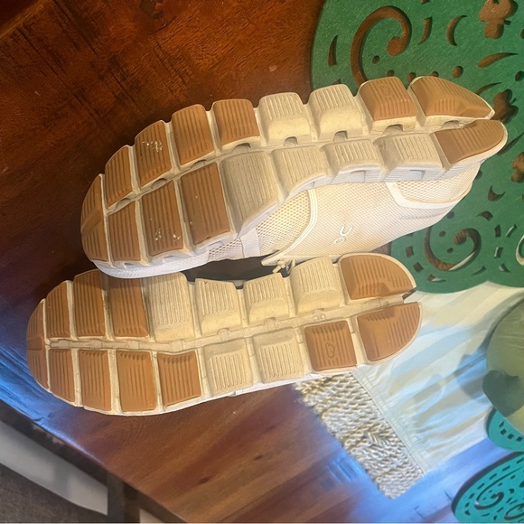 On Running Women's Sneakers - White and Gray - Picture 5 of 8